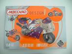 Meccano : bouwdoos met drie moto's, Kinderen en Baby's, Ophalen of Verzenden, Bouwen, Zo goed als nieuw