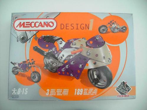 Meccano : bouwdoos met drie moto's, Kinderen en Baby's, Speelgoed | Educatief en Creatief, Zo goed als nieuw, Bouwen, Ophalen of Verzenden