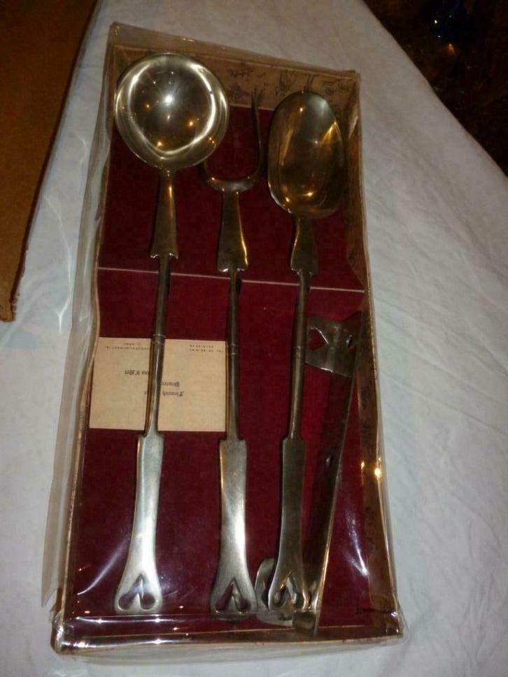 Gent, Flemish Forge, Kaarderijstraat, fijn tin, antiek lepel, Antiek en Kunst, Curiosa en Brocante, Ophalen of Verzenden