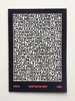 Gaston De Mey (Köln, 1982), Boeken, Kunst en Cultuur | Beeldend, Ophalen