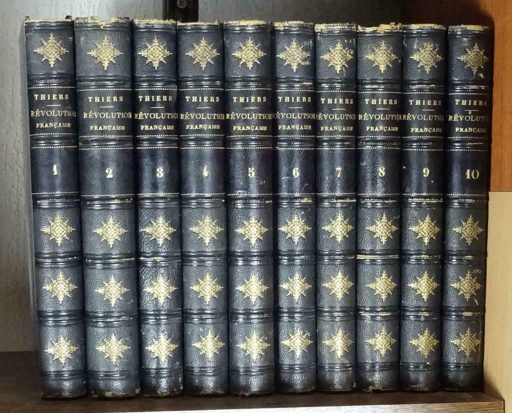 [Napoleon] Thiers 1841 Histoire de la Révolution Française, Antiquités & Art, Antiquités | Livres & Manuscrits, Enlèvement ou Envoi