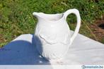 pichet barbotine blanc decor canard, Antiek en Kunst, Antiek | Keramiek en Aardewerk, Ophalen of Verzenden