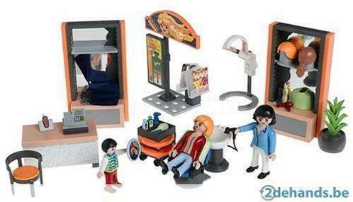 Playmobil Kapperszaak, nr 4413 zonder doos wel met boekje, Kinderen en Baby's, Speelgoed | Playmobil, Gebruikt, Ophalen