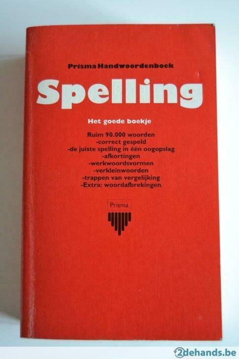 Prisma handwoordenboek spelling - het goede boekje, Boeken, Woordenboeken, Gelezen, Nederlands, Ophalen of Verzenden
