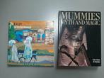 Lot de 2 livres sur l'Égypte et sur les momies, Livres