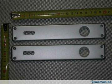 Décor porte 1 paire de plaque en inox (lot4), Enlèvement ou Envoi, Neuf
