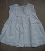wit kleedje Petit Bateau maat 74/12m, Kinderen en Baby's, Babykleding | Maat 74, Meisje, Jurkje of Rokje, Ophalen of Verzenden