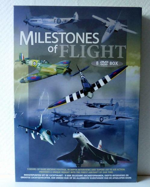 Milestones of Flight - 8 dvd box nieuw., Cd's en Dvd's, Dvd's | Documentaire en Educatief, Wetenschap of Techniek, Boxset, Vanaf 9 jaar