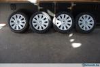 V127_   velgen 16" + Michelin banden + "nieuwe" wieldeksels!, Ophalen, Gebruikt, Band(en)