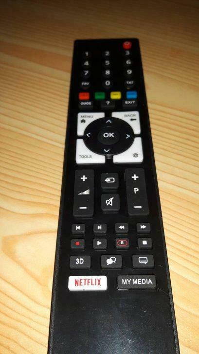 afstandsbediening grundig voor smart tv met netflix, Audio, Tv en Foto, Afstandsbedieningen, Nieuw, Origineel, Tv, Ophalen of Verzenden