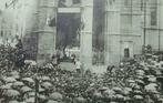 Carte Postale Bonsecours Eglise Journée du couronnement 1905, Collections, Affranchie, Hainaut, Enlèvement ou Envoi, Avant 1920