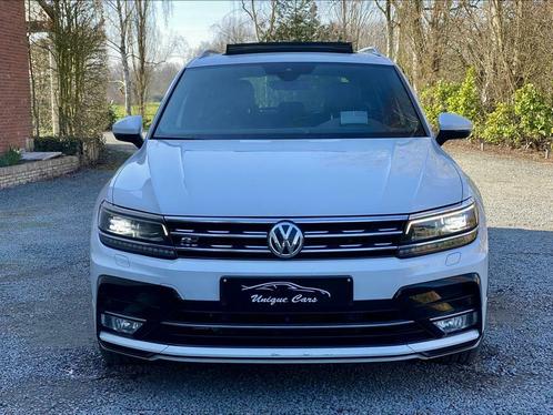 VW Tiguan 2.0 TDi 3 x R Line Mega Full Pano AppleCP Led 4x4, Autos, Volkswagen, Entreprise, Achat, Tiguan, 4x4, ABS, Phares directionnels