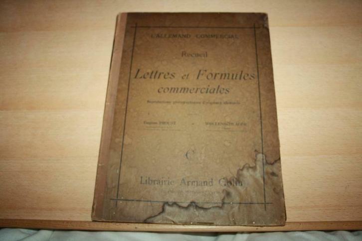 Recueil Lettres et Formules Commerciales – Eugène Proust & W, Antiek en Kunst, Antiek | Boeken en Manuscripten, Ophalen of Verzenden