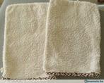 lot de 2 gants de toilette bordé léopard, Maison & Meubles, Utilisé, Serviette