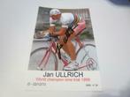 wielerkaart 1999 team telekom wk  jan ullrich  signe, Zo goed als nieuw, Verzenden