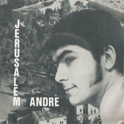 André – Jerusalem / Hemelhuis - Single, CD & DVD, Vinyles Singles, Utilisé, Single, En néerlandais, 7 pouces, Enlèvement ou Envoi