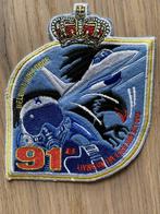 Belgian Air Force ( Promo patch 91B ), Verzamelen, Luchtvaart en Vliegtuigspotten, Nieuw, Ophalen of Verzenden, Patch, Badge of Embleem