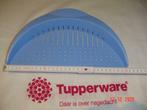 Tupperware afgiet rooster voor pasta of groenten, Ophalen of Verzenden, Zo goed als nieuw, Blauw