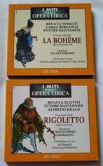 La Bohême + Rigoletto (4 CD) comme neuf, Enlèvement ou Envoi