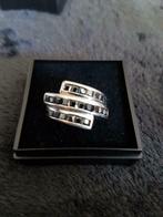 Ring in zilver 925 maat 54, Bijoux, Sacs & Beauté, Comme neuf, Argent, Avec cristal, Femme