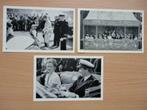 3 cartes photos du roi Albert 2 (Prince de Liège) + Paola