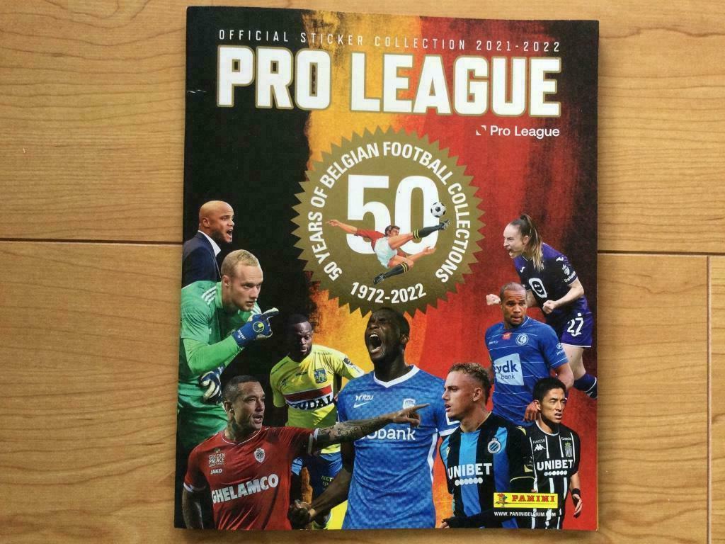Pro Leeague stickerboek 2021-2022 (NIEUW), Collections, Enlèvement ou Envoi, Neuf, Sport