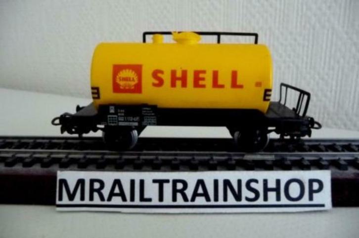 4442 MÄRKLIN HO - Ketelwagen Shell/Wagon citerne Shell, Hobby en Vrije tijd, Modeltreinen | H0, Gebruikt, Wagon, Wisselstroom