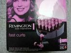 electrische krulspelden remington fast curls heated rollers, Ophalen of Verzenden, Zo goed als nieuw