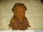 oud houten masker uit congo,afrika, Antiek en Kunst