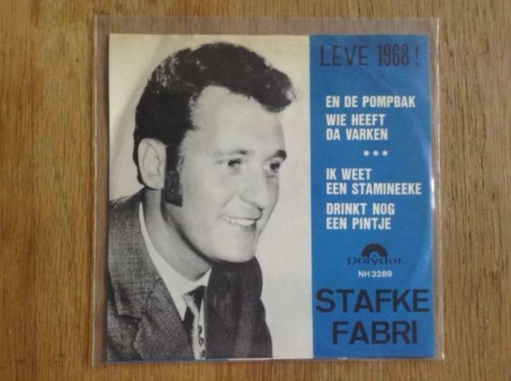 single stafke fabri, Cd's en Dvd's, Vinyl Singles, Single, Nederlandstalig, 7 inch, Ophalen of Verzenden