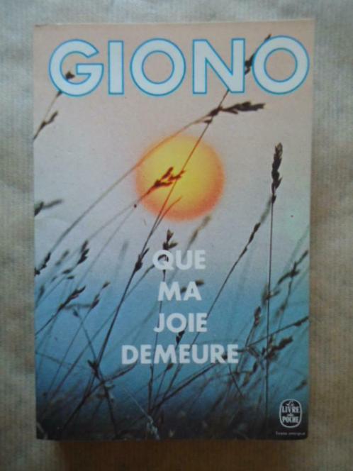 JEAN GIONO - QUE MA JOIE DEMEURE, Boeken, Romans, Gelezen, Ophalen of Verzenden