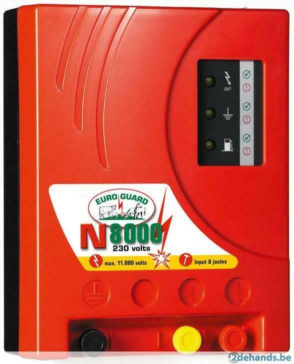 Schrikdraadapparaat N8000 op 230V, Agrodieren beste prijs, Dieren en Toebehoren, Stalling en Weidegang