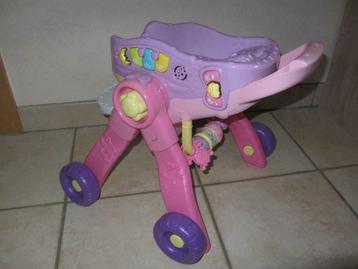 Kinderwagen voor poppen 3 in 1 V Tech met muziek, Enlèvement, Comme neuf, 6 ans ou plus
