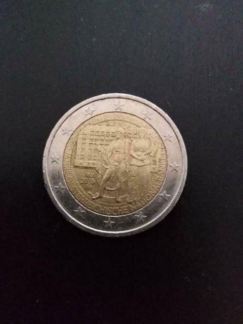 Pièce 2 euros commémorative Autriche 200 ans banque national, Timbres & Monnaies, Monnaies | Europe | Monnaies euro, Monnaie en vrac