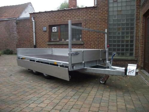 Geremde nieuwe plateauaanhangwagens 3,2x1,8m Aalst te, Auto diversen, Overige Auto diversen, Ophalen