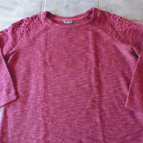 bordeau trui xl, Kleding | Dames, Truien en Vesten, Gedragen, Maat 46/48 (XL) of groter, Overige kleuren, Ophalen of Verzenden