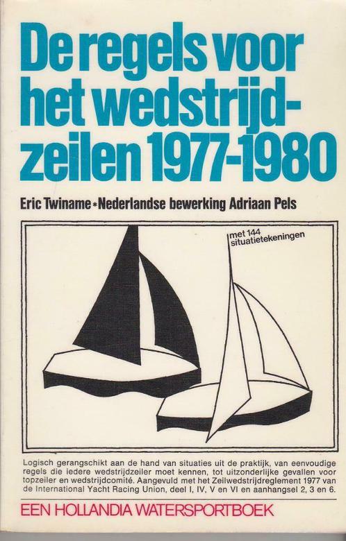 De regels voor het wedstrijdzeilen 1977-1980., Boeken, Sportboeken, Zo goed als nieuw, Watersport en Hengelsport, Ophalen of Verzenden