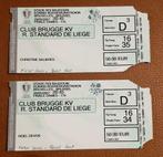 Tickets Club Brugge - Standard 2007, Autres types, Utilisé, Enlèvement ou Envoi