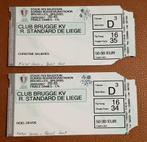 Tickets Club Brugge - Standard 2007, Overige typen, Gebruikt, Ophalen of Verzenden