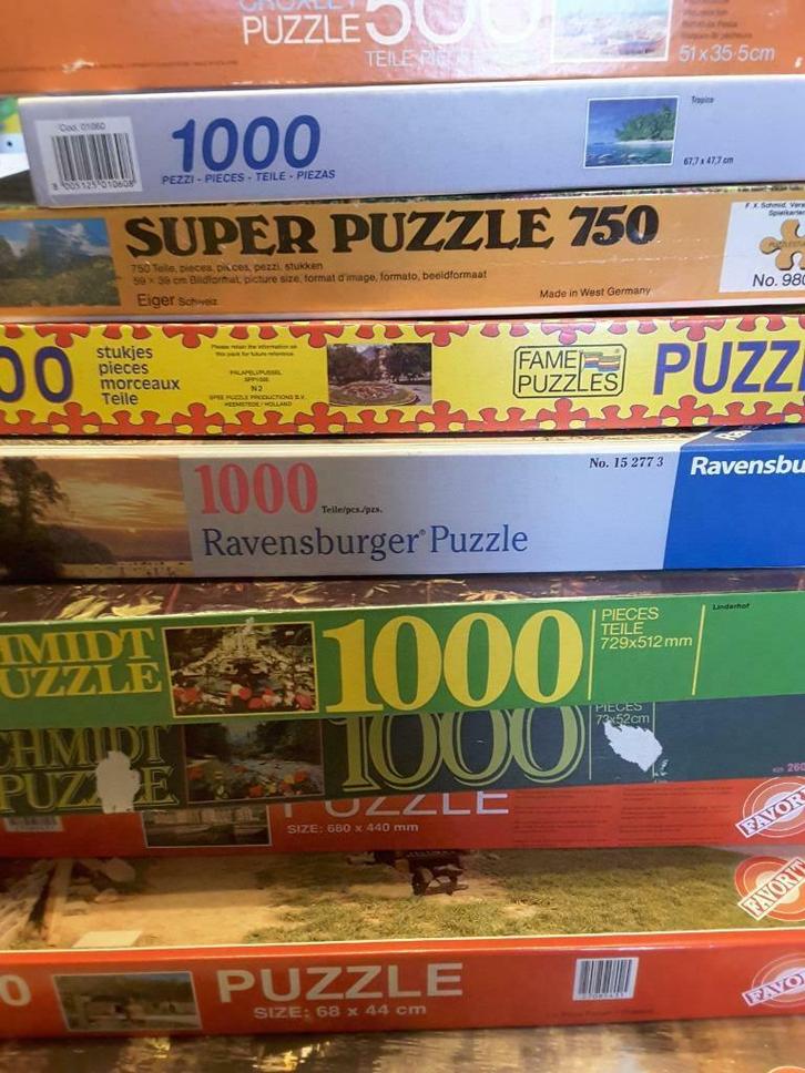 Puzzels, Hobby en Vrije tijd, Overige Hobby en Vrije tijd, Gebruikt, Ophalen of Verzenden