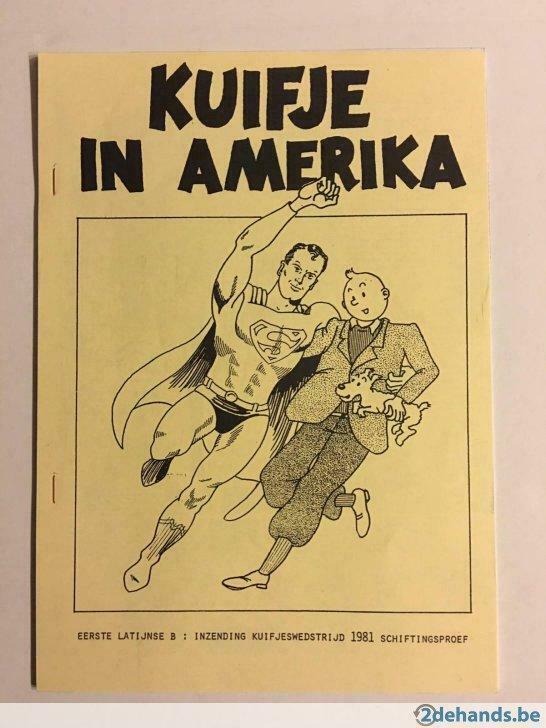 Kuifje in amerika parodie 1981 L63, Boeken, Stripverhalen, Nieuw, Verzenden