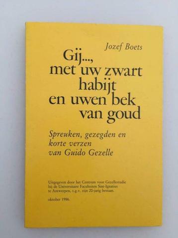 Gij..., met uw zwart habijt en uwen bek van goud., Gelezen