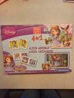 Disney Sofia 4-in-1 puzzel en spel, Ophalen of Verzenden, Zo goed als nieuw