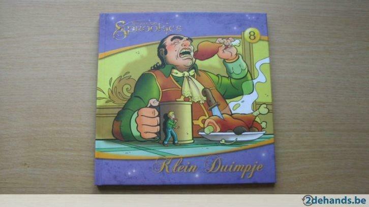 Studio 100 Sprookjes met Audio-CD: Klein Duimpje - 2009!, Boeken, Kinderboeken | Kleuters, Nieuw, 4 jaar