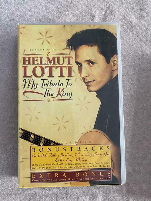 K7 My tribute to the king Helmut Lotti met bonustracks, Cd's en Dvd's, VHS | Documentaire, Tv en Muziek, Muziek en Concerten, Alle leeftijden