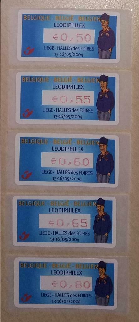 ATM111 Automaatzegels Tchantchès Luik beursterreinen, Postzegels en Munten, Postzegels | Europa | België, Frankeerzegel, Met plakker