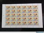 Kuifje Vel van 30 postzegels, Verzamelen, Stripfiguren, Nieuw