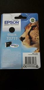 Epson inkt zwart T0711, Nieuw, Epson, Ophalen of Verzenden