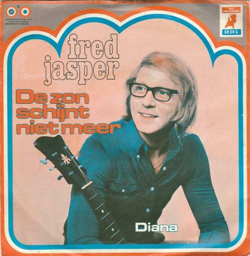 45T: Fred Jasper: De zon schijnt niet meer, Cd's en Dvd's, Vinyl | Nederlandstalig, Overige formaten, Ophalen of Verzenden
