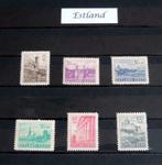 Estland – postfrisse (** en *) serie Duitse bezetting, Postzegels en Munten, Ophalen of Verzenden, Overige landen, Postfris